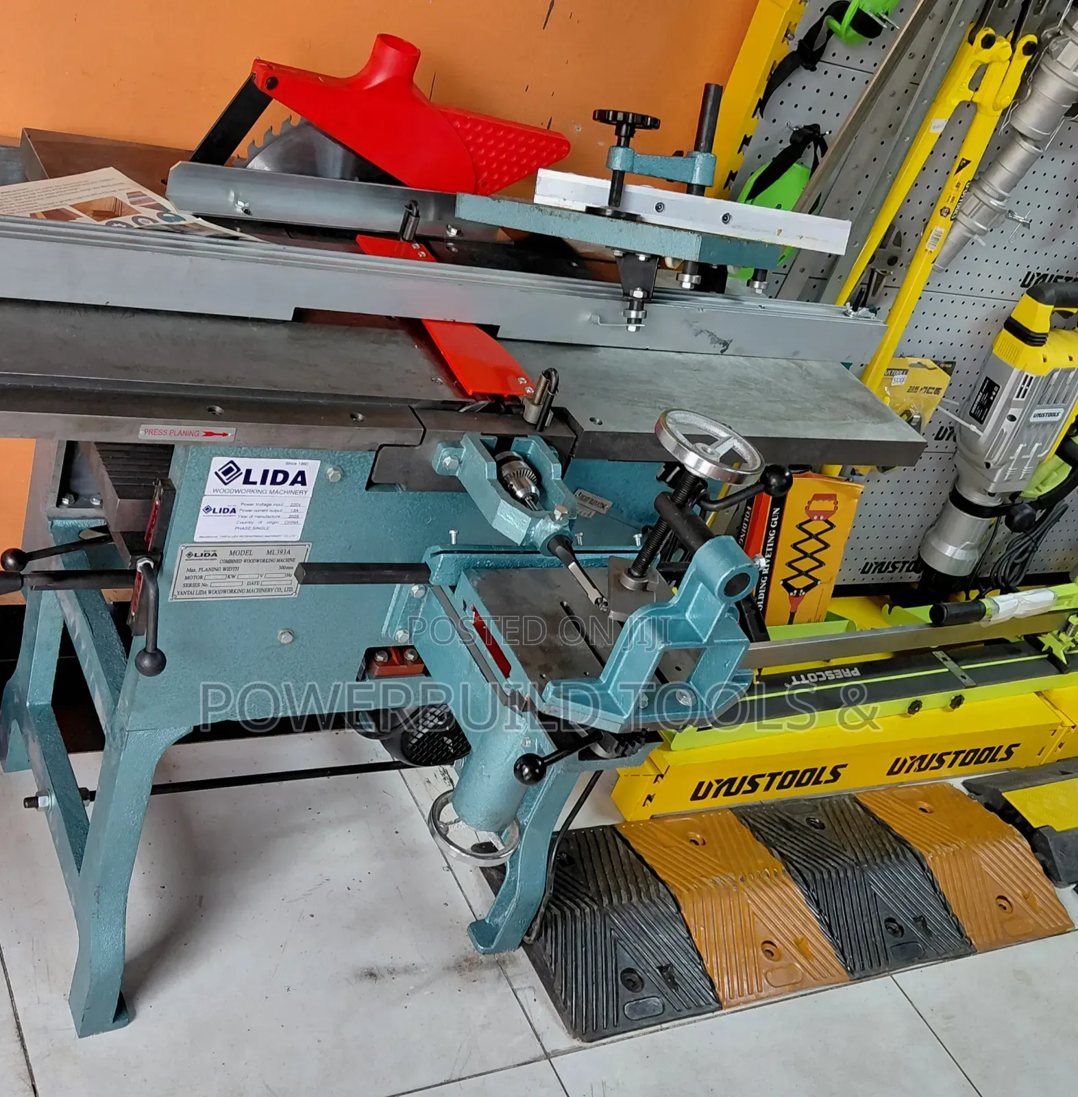 Reliable Lida 8 In 1 Combined Woodworking Machine