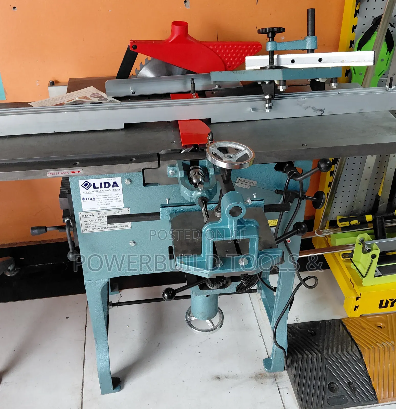 Reliable Lida 8 In 1 Combined Woodworking Machine