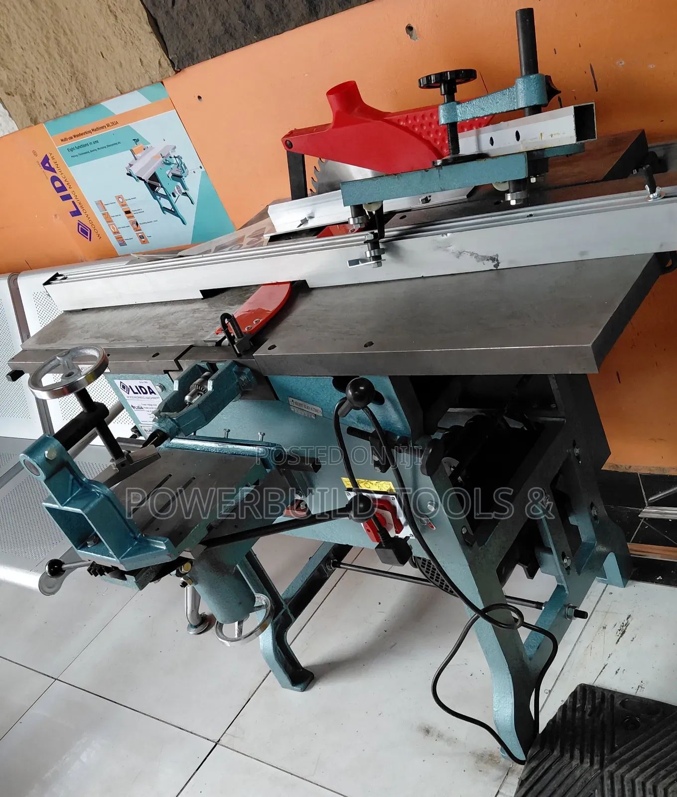Reliable Lida 8 In 1 Combined Woodworking Machine
