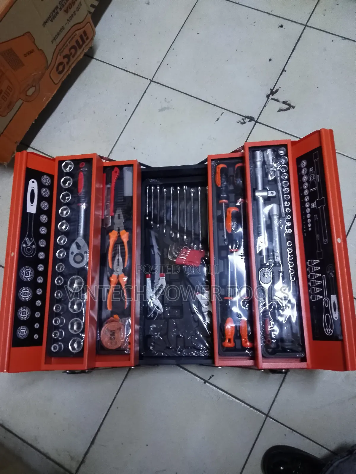 85 PCS Mechanical Tool Box
