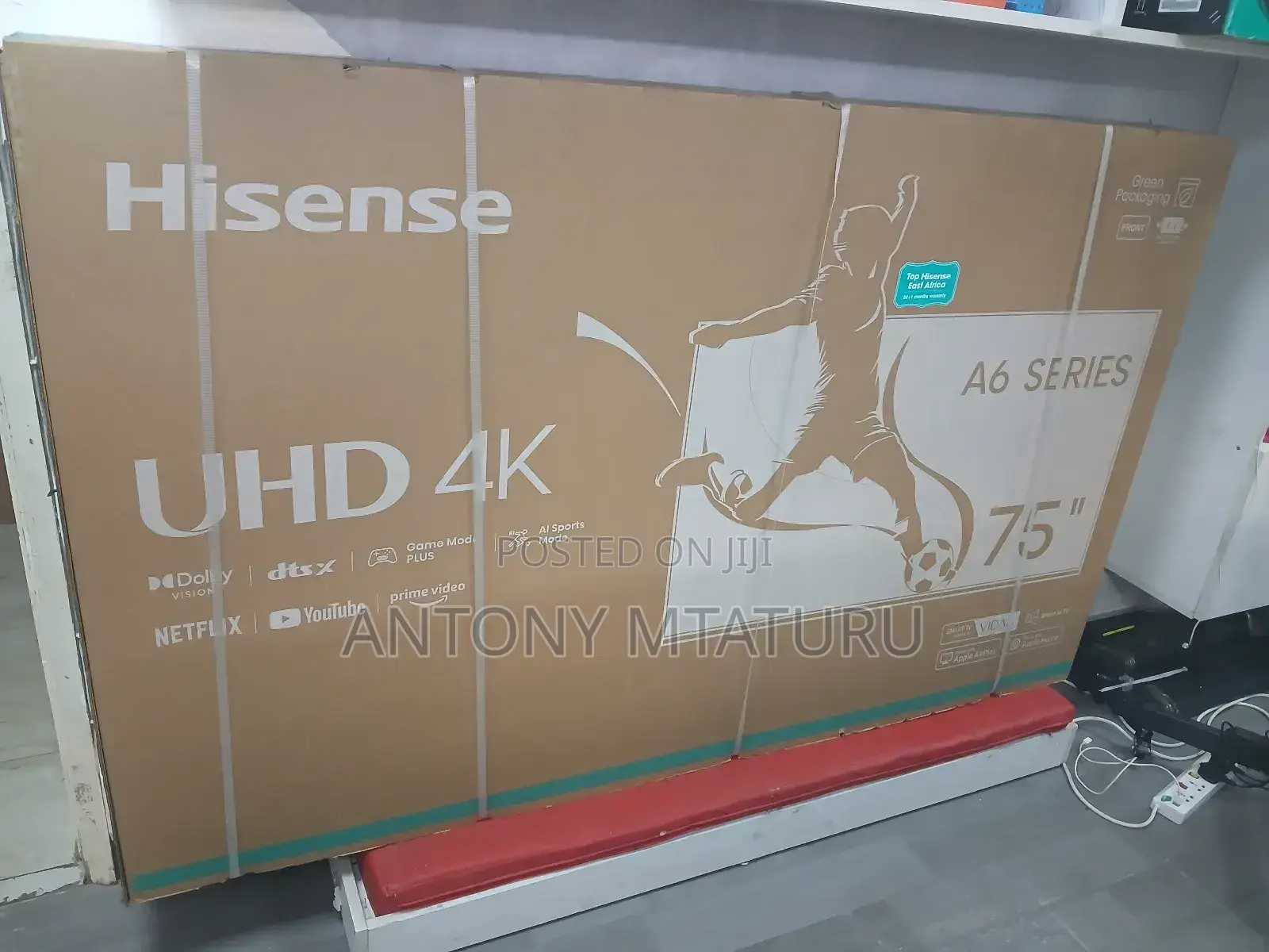 Hisense 75a6 75 Inch Smart HDR Frameless Tv