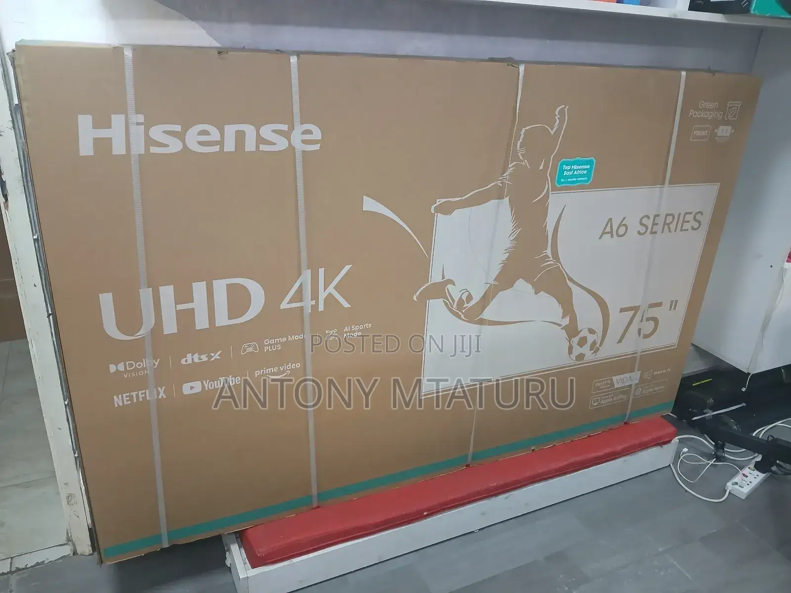 Hisense 75a6 75 Inch Smart HDR Frameless Tv