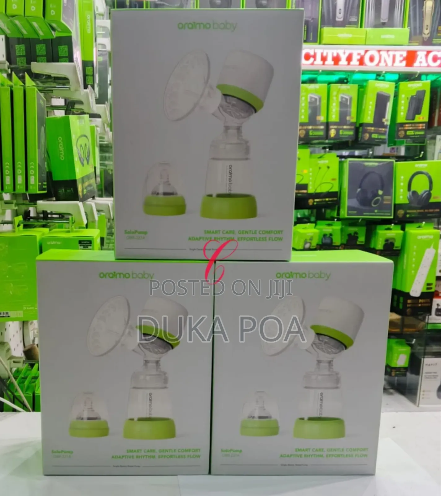Breast Pump Oraimo Solopump 4 Modes Portable Breast Pump