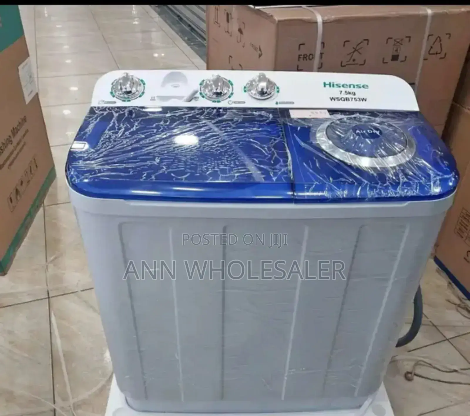 Hisense 7.5 Kgs Washing Machine