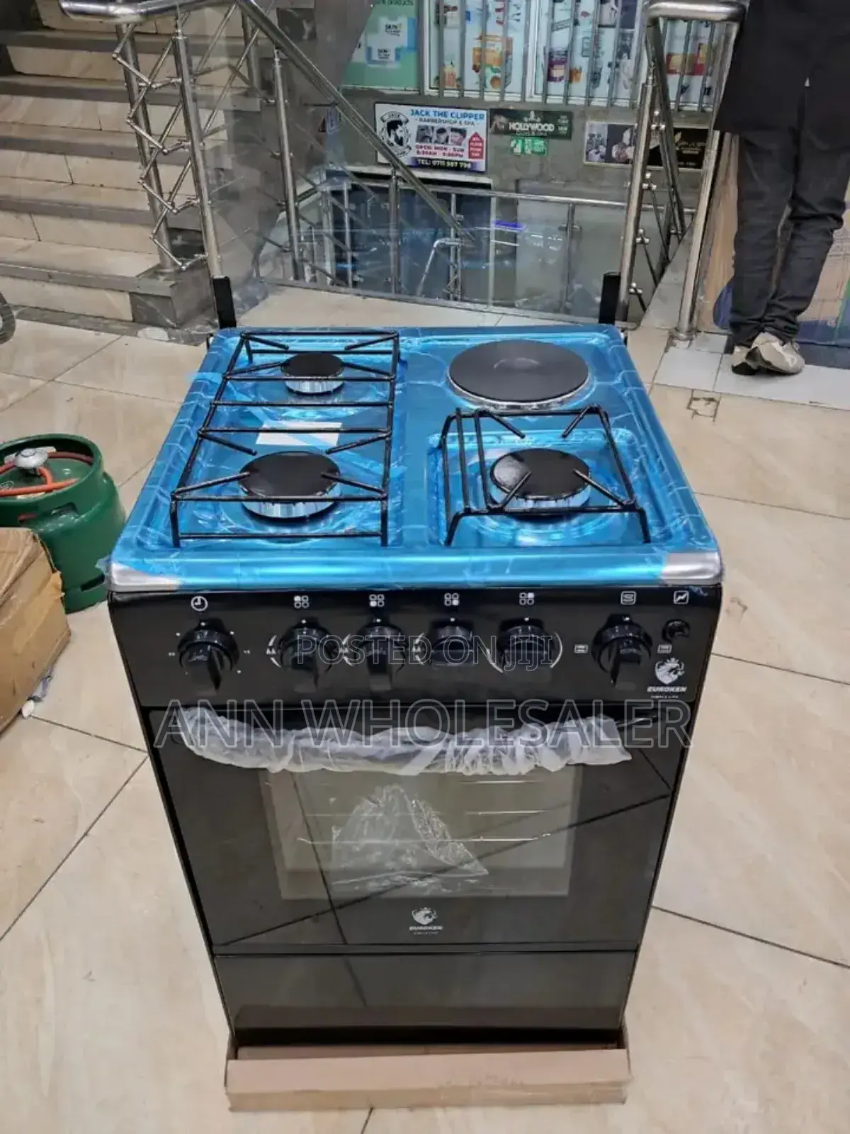 Auto- Ignition, 3+1 Standing Cooker Euroken