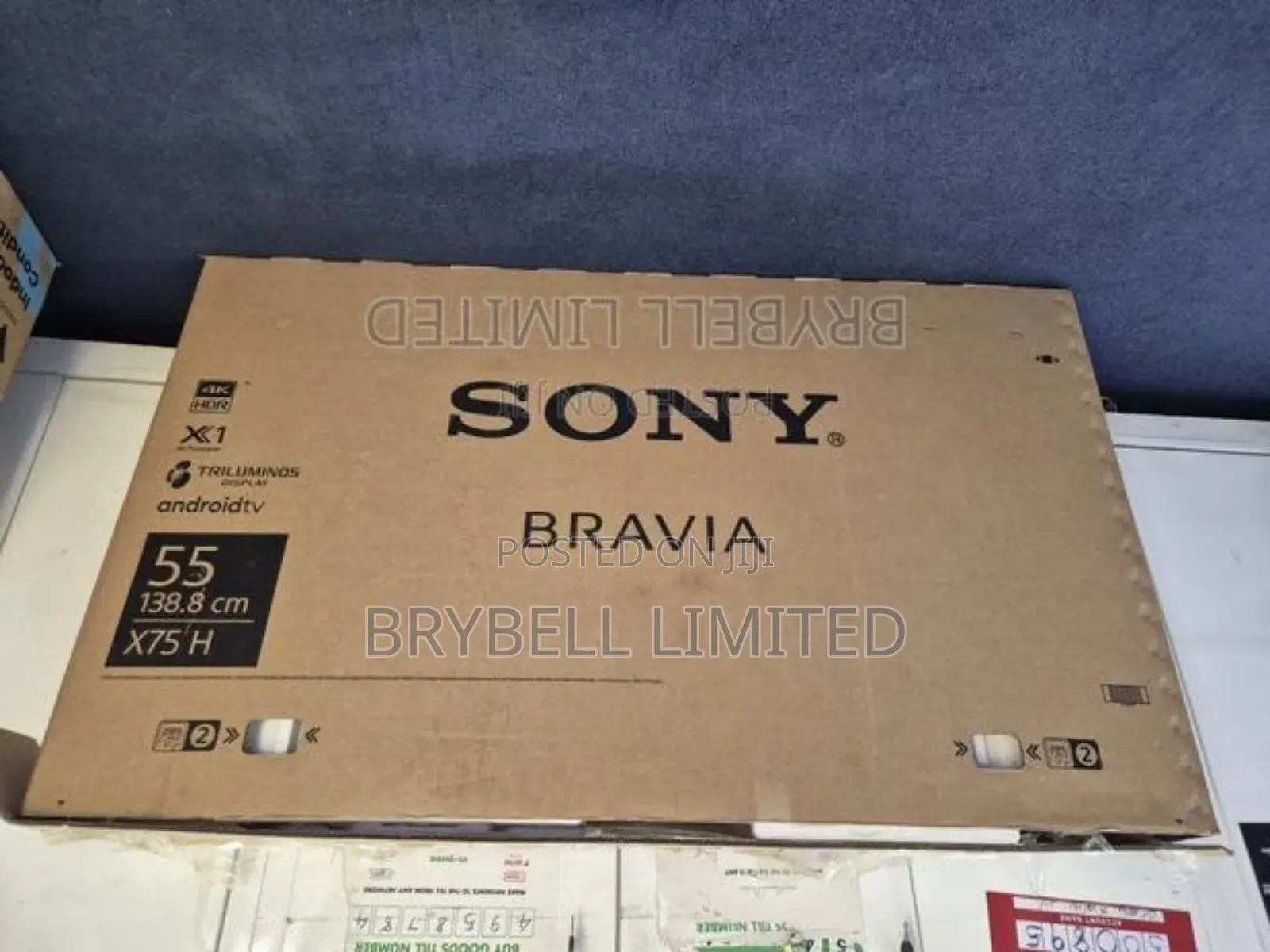 Sony Bravia 55" Android and Smart Tv,Slightly Used