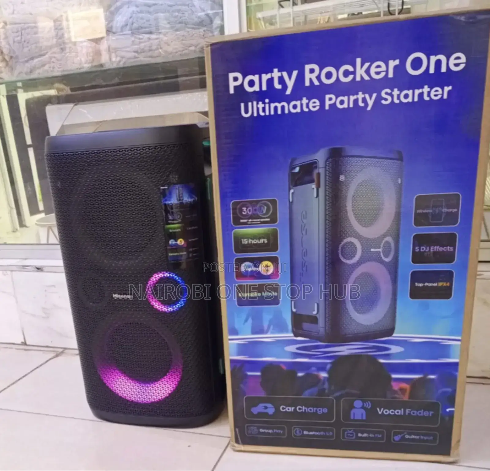 Hisense Bluetooth Party Speaker With Powerful Bass