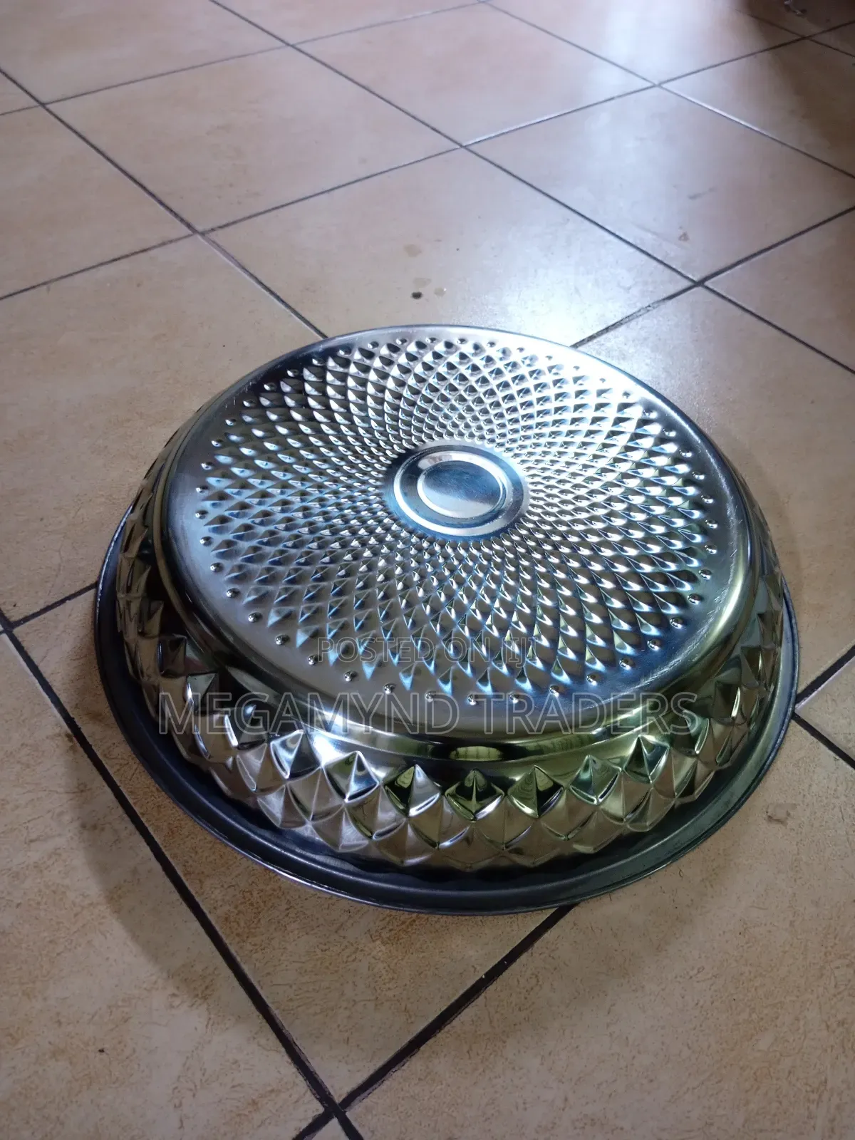 Stainless Steel Serving Tray 45cm/Restaurant Platter Plate 45cm/Sinia