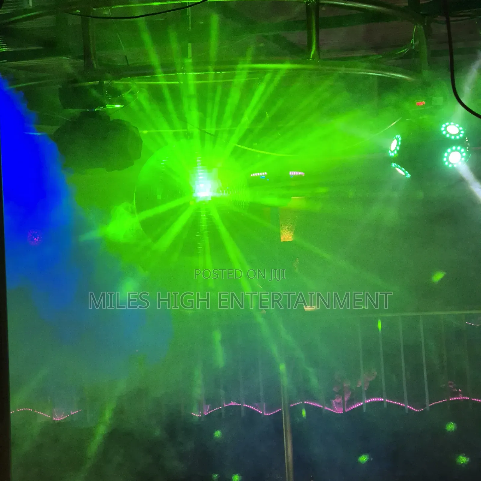 Club Lighting Set Up