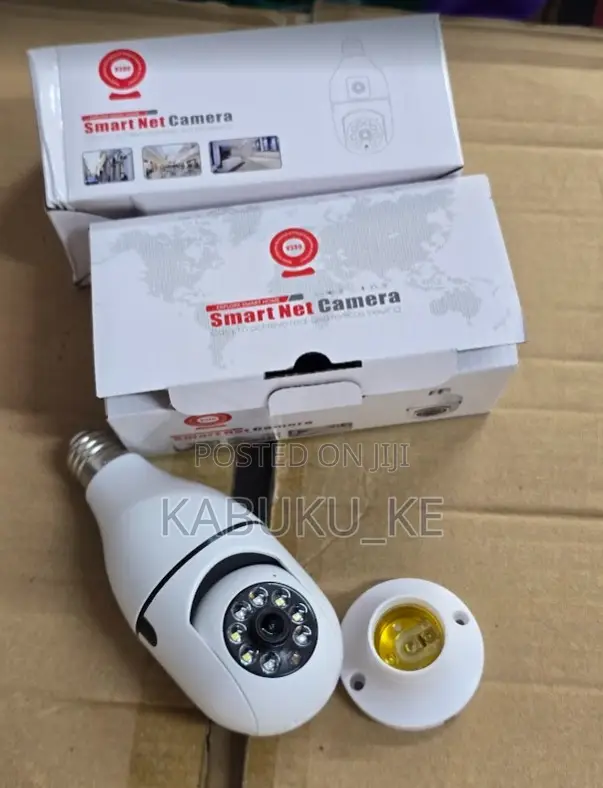 CCTV Wi-Fi PTZ Bulb Camera for Home Surveillance