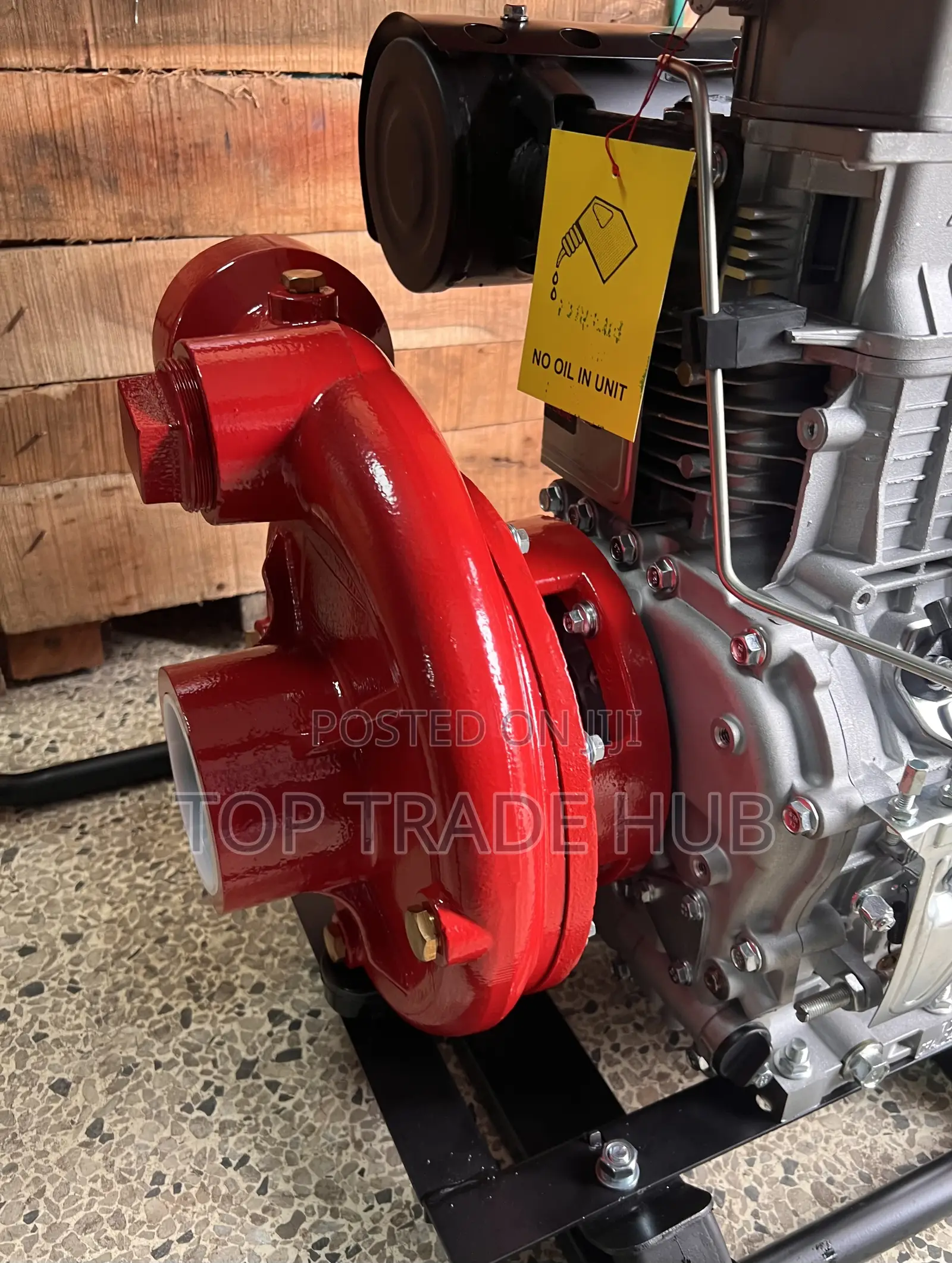 Heavy Duty Pulsar High Pressure Diesel Water Pump 3 Inch 15hp 95m Head