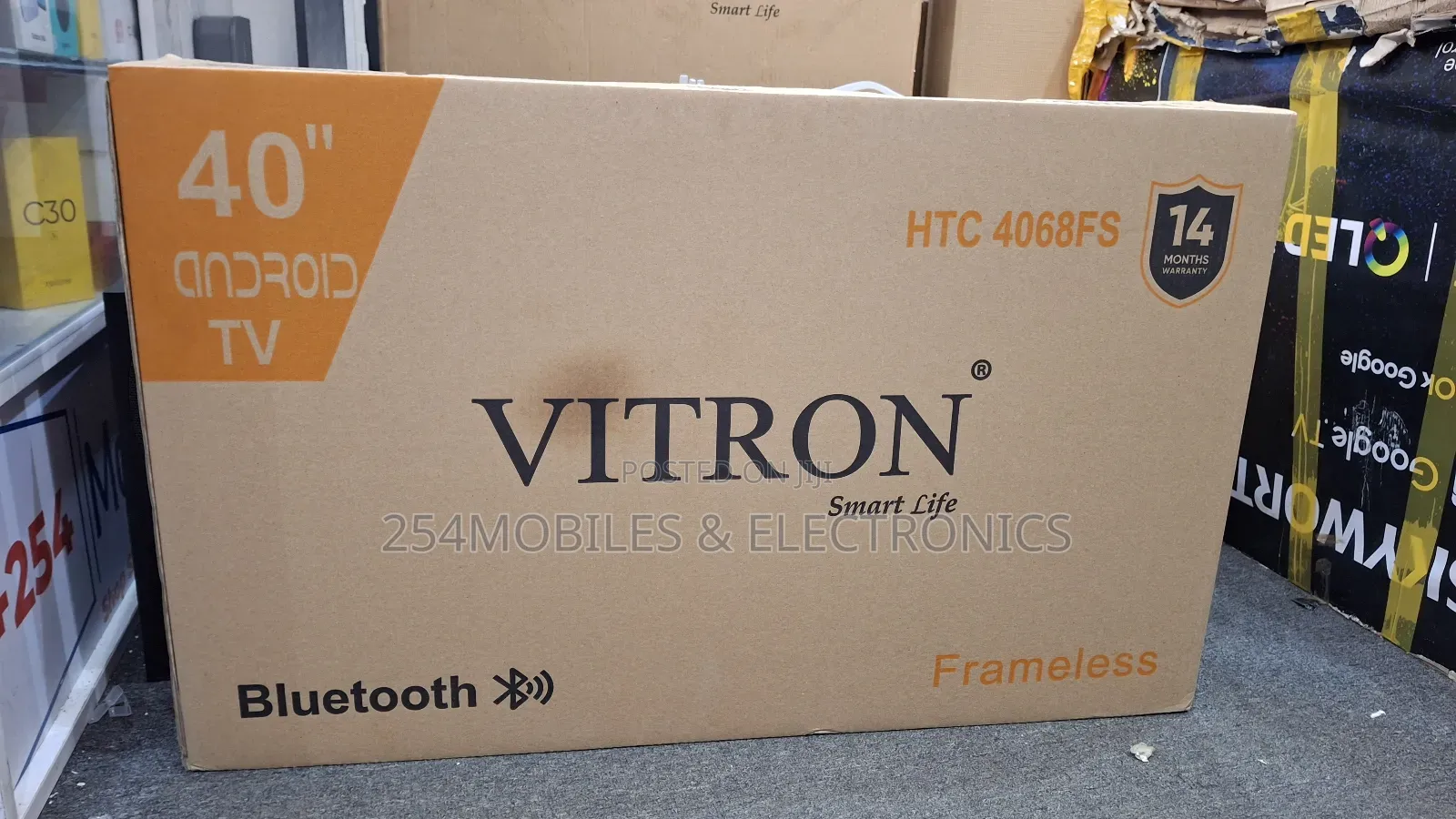 Vitron 40 Smart Tv Android Htc4068fs Frameless Bluetooth