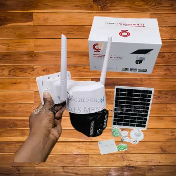 V380 Pro 12mp 4g PTZ Solar Security Camera Outdoor With Motion Alert
