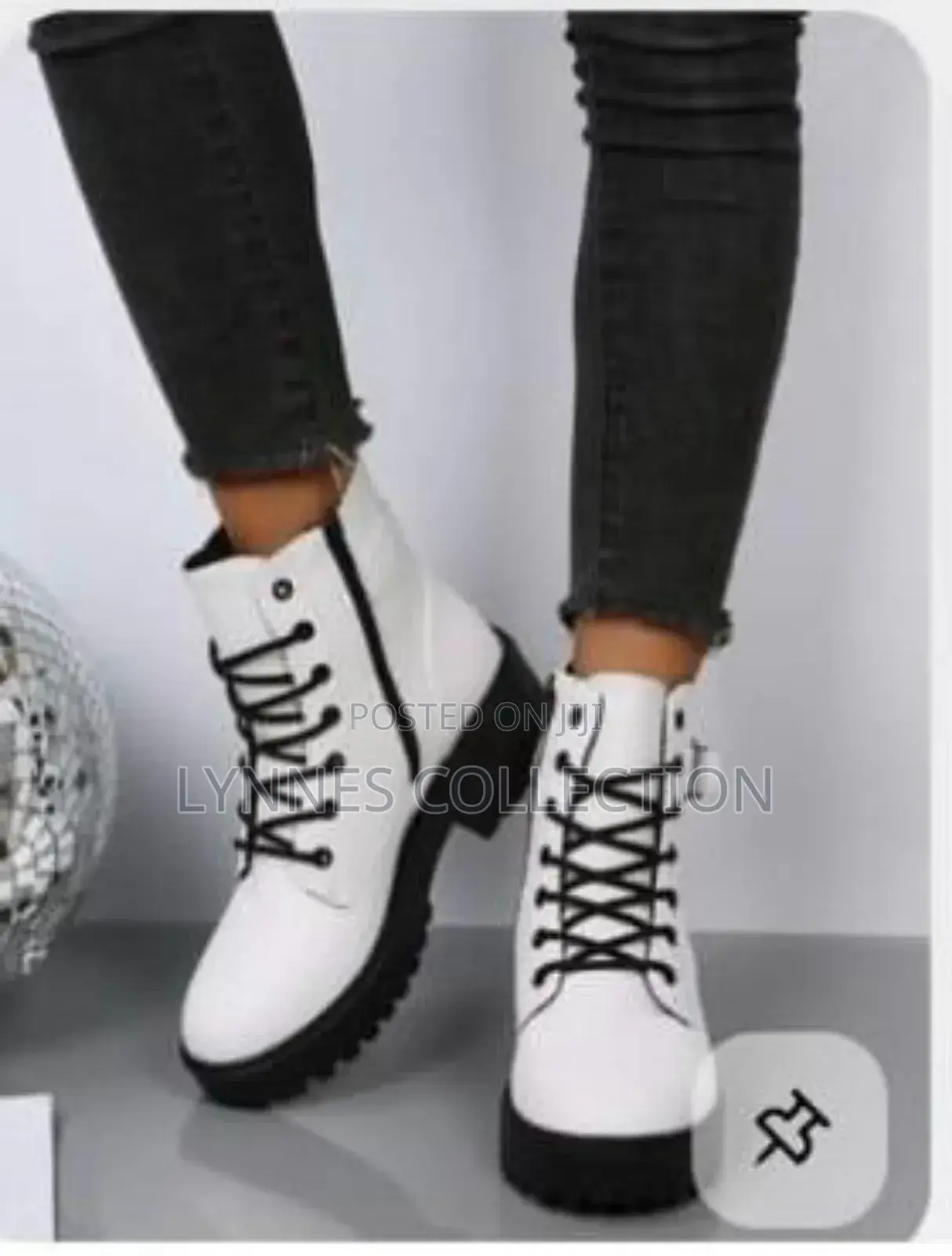 Lady Lace Up Chunky Sole Boots ,Chunky Boots Sizes 36-41