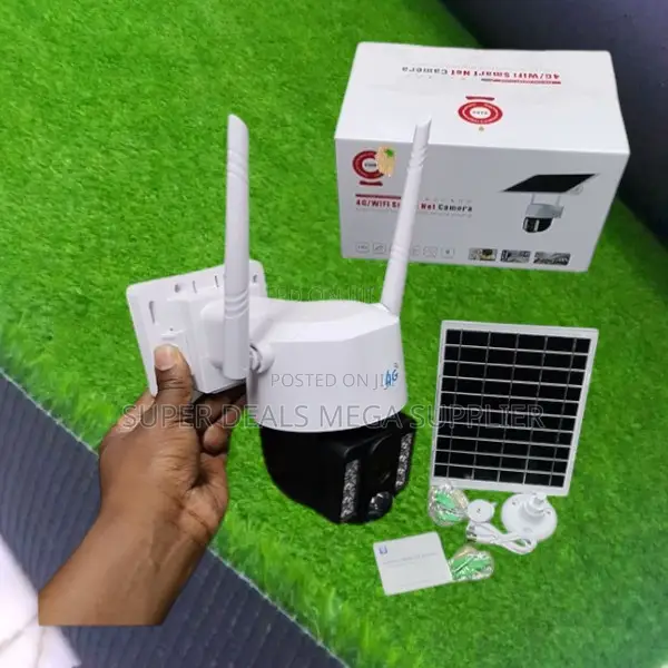 V380 Pro 12mp 4g Solar PTZ CCTV Camera Wireless Outdoor Surveillance