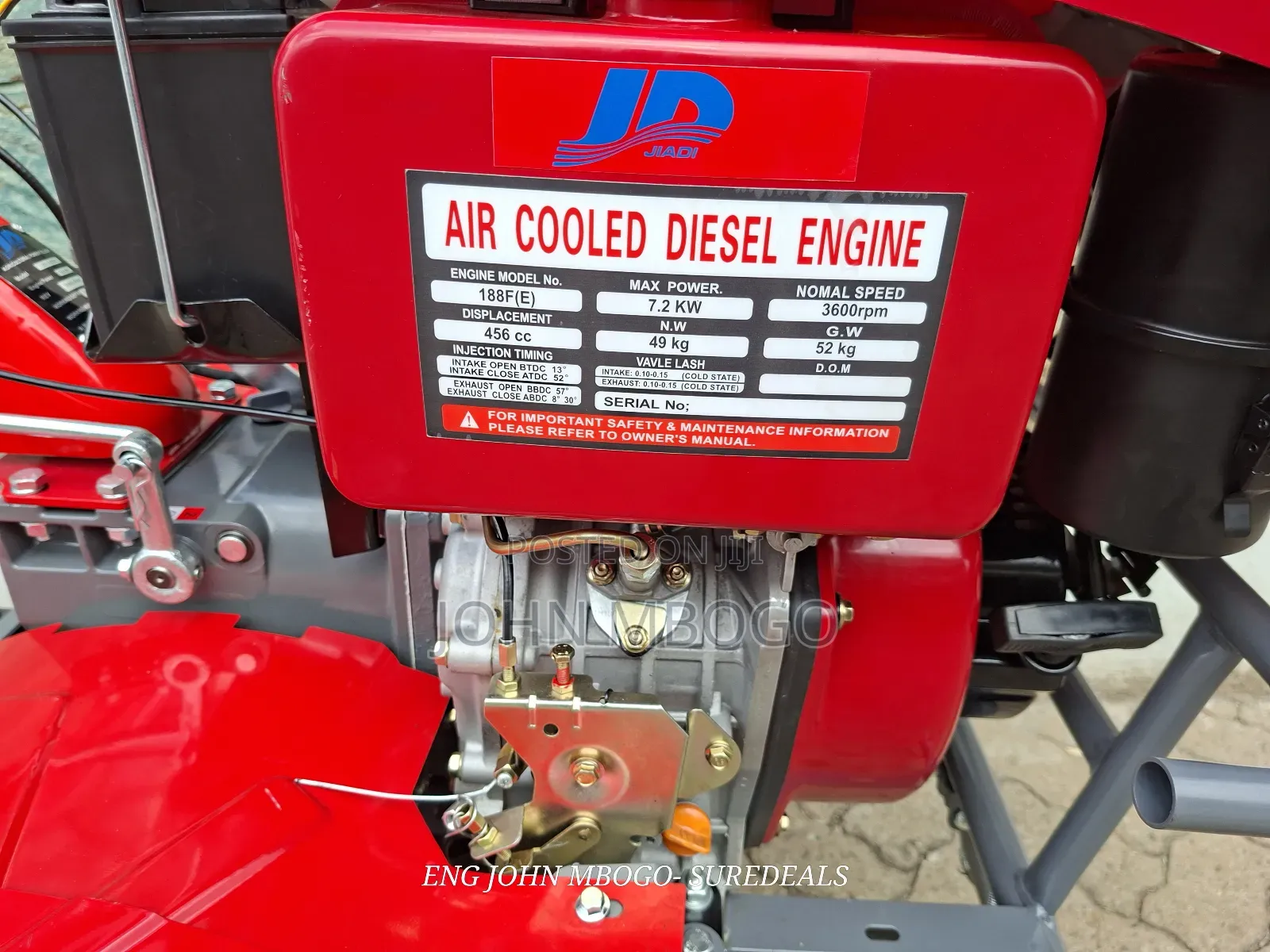Agricultural Power Tiller-14hp