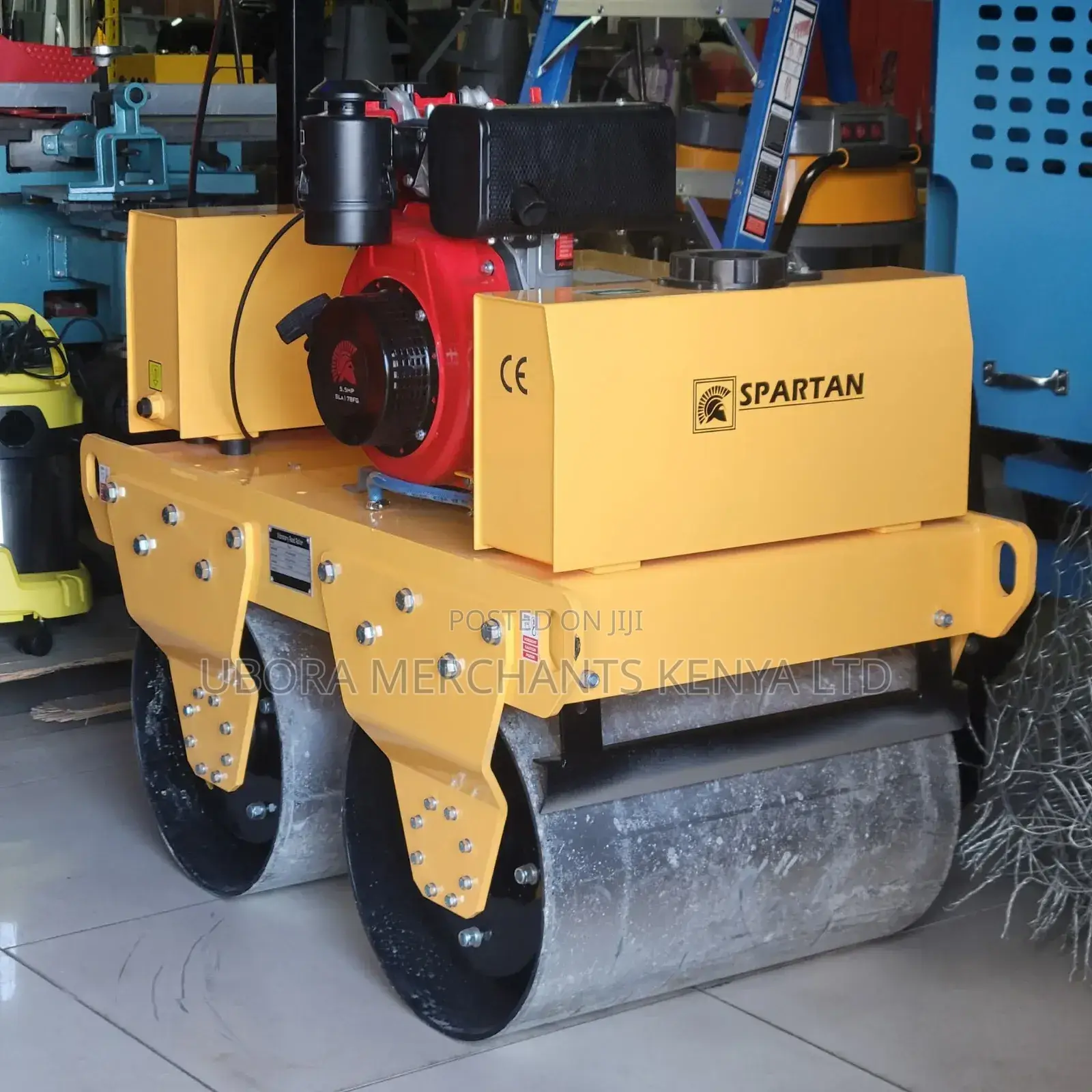 Spartan Vibratory Double Drum Roller