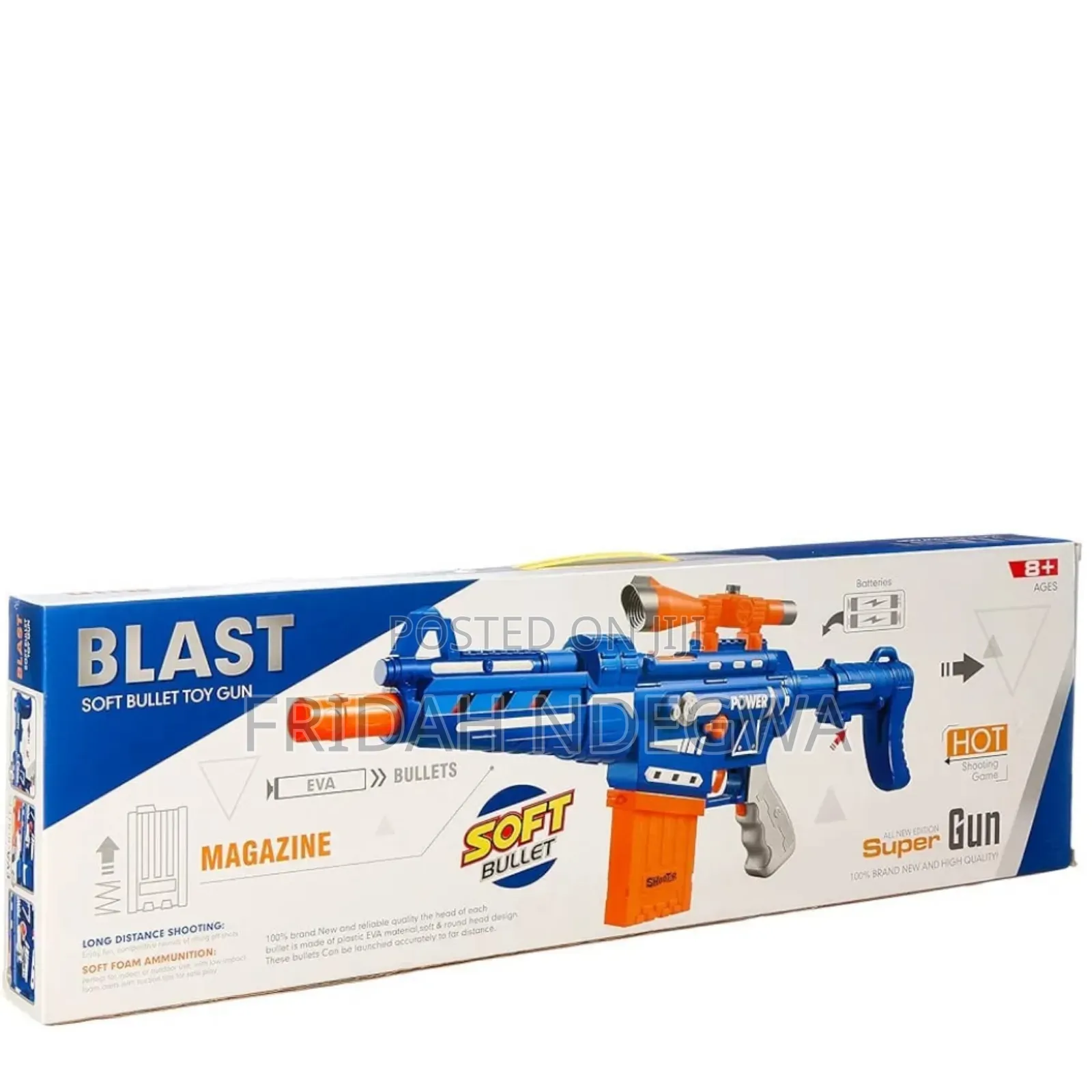 Blast Soft Bullet Toy Gun -