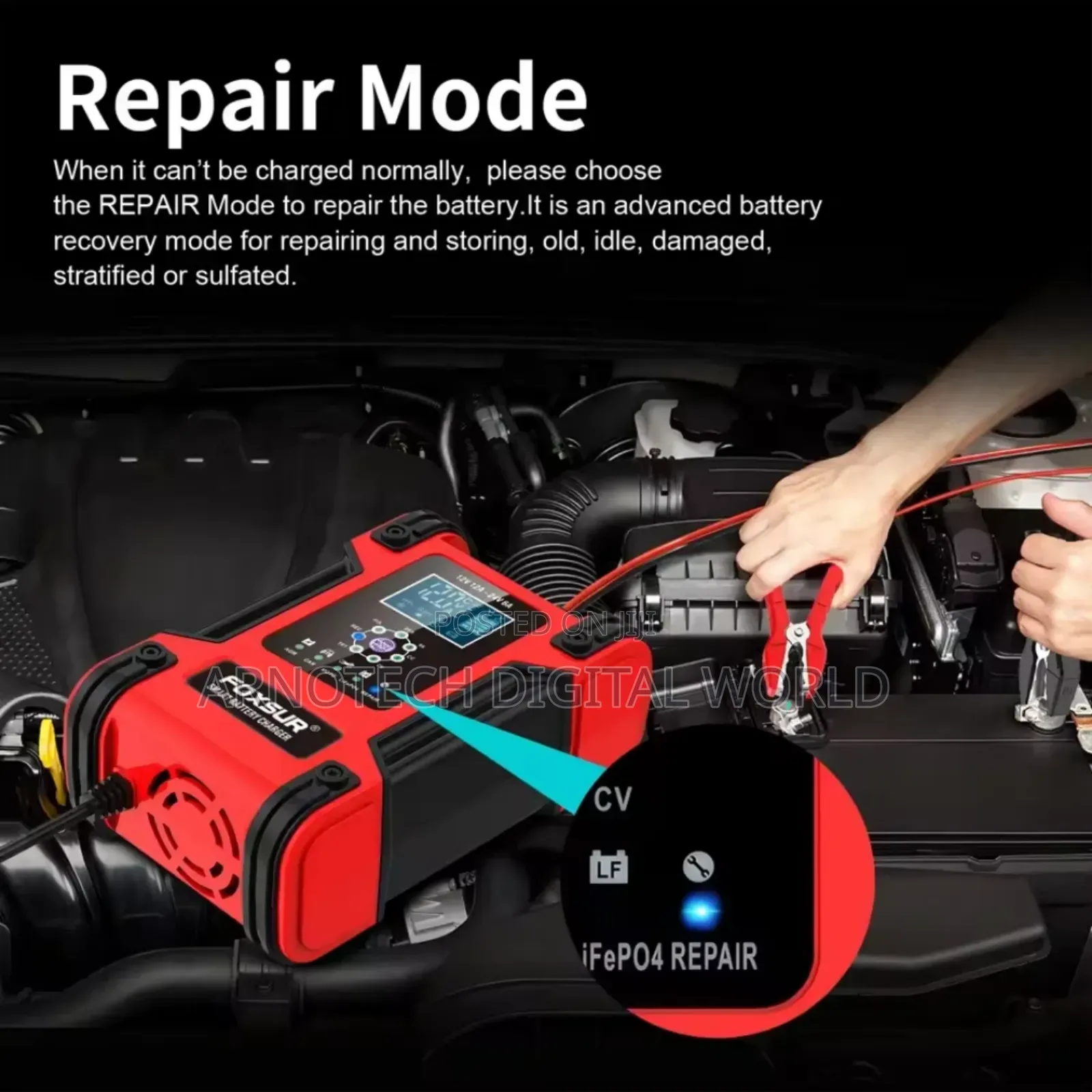 12v/24v Full Automatic Battery Charger