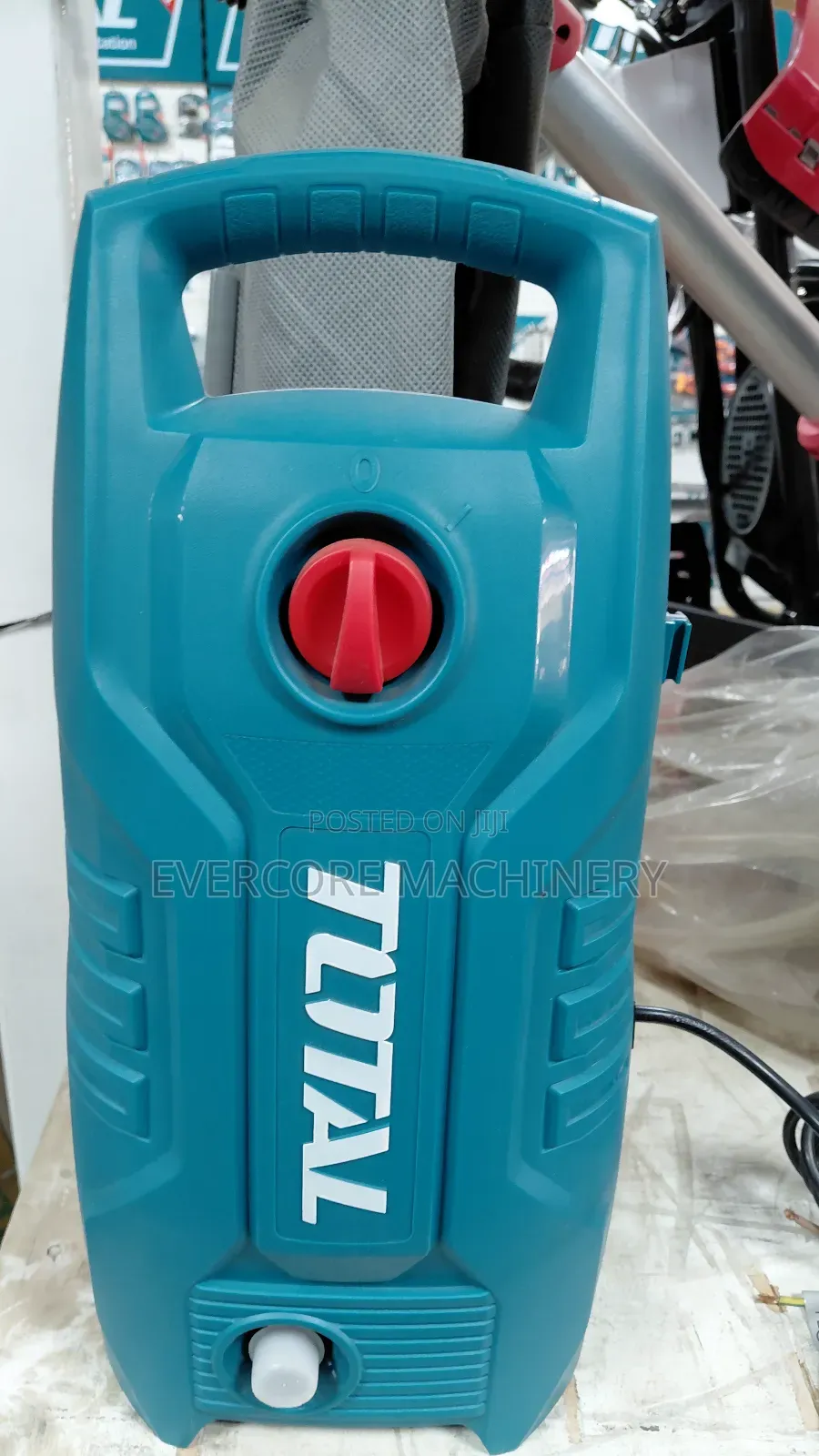 Total Domestic Simple Carwash Machine Electric Powered.