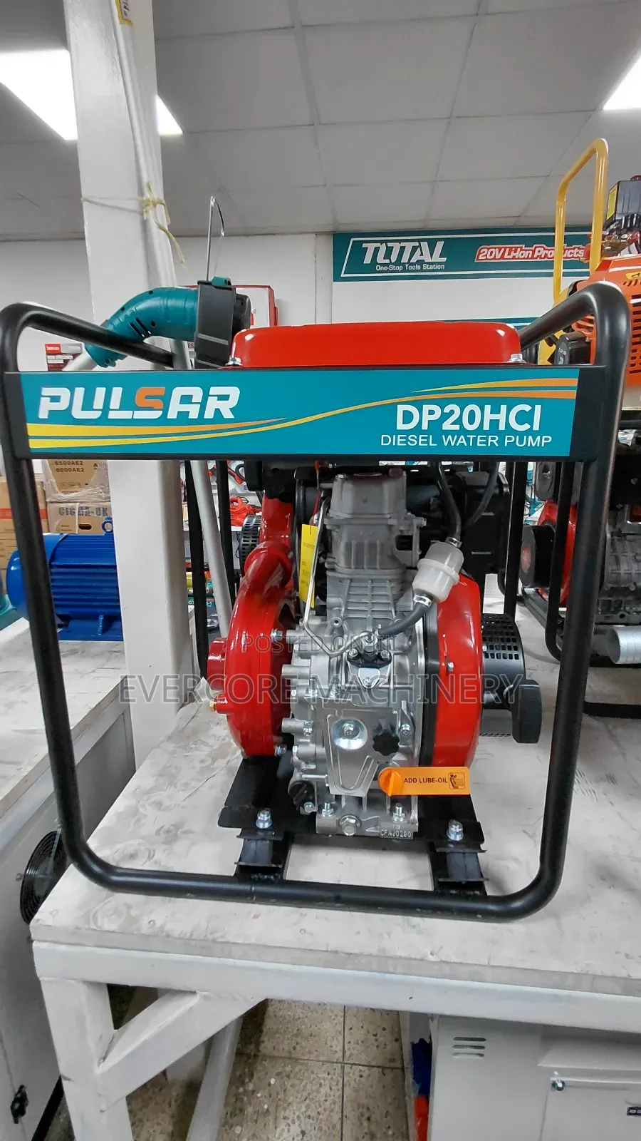 Pulsar 178f Heavy Duty Diesel High-Pressure Water Pump.