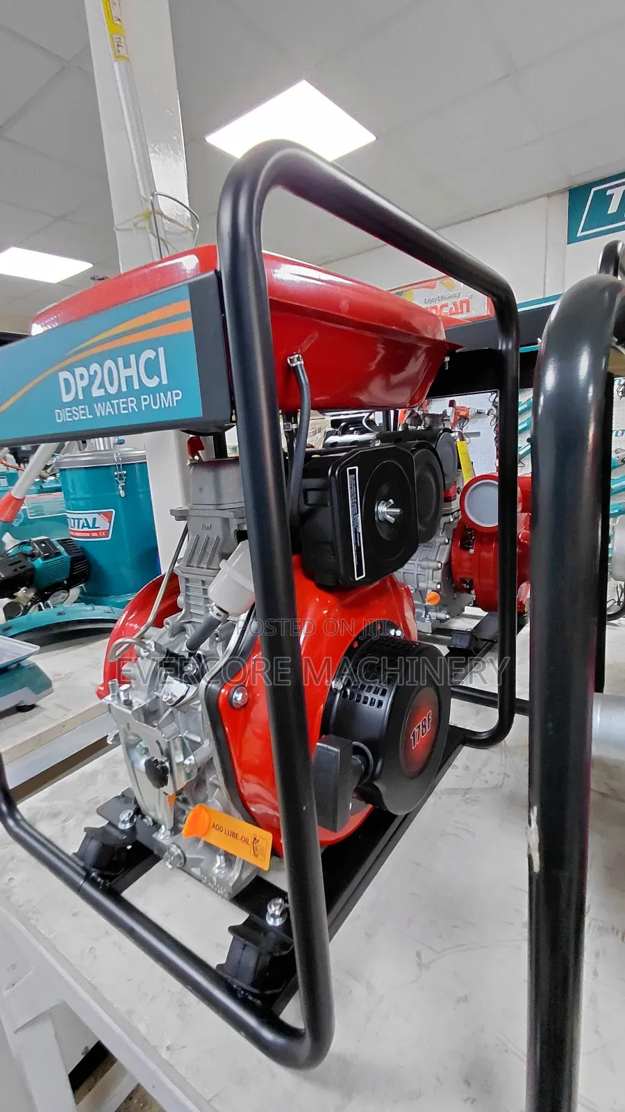 Pulsar 178f Heavy Duty Diesel High-Pressure Water Pump.