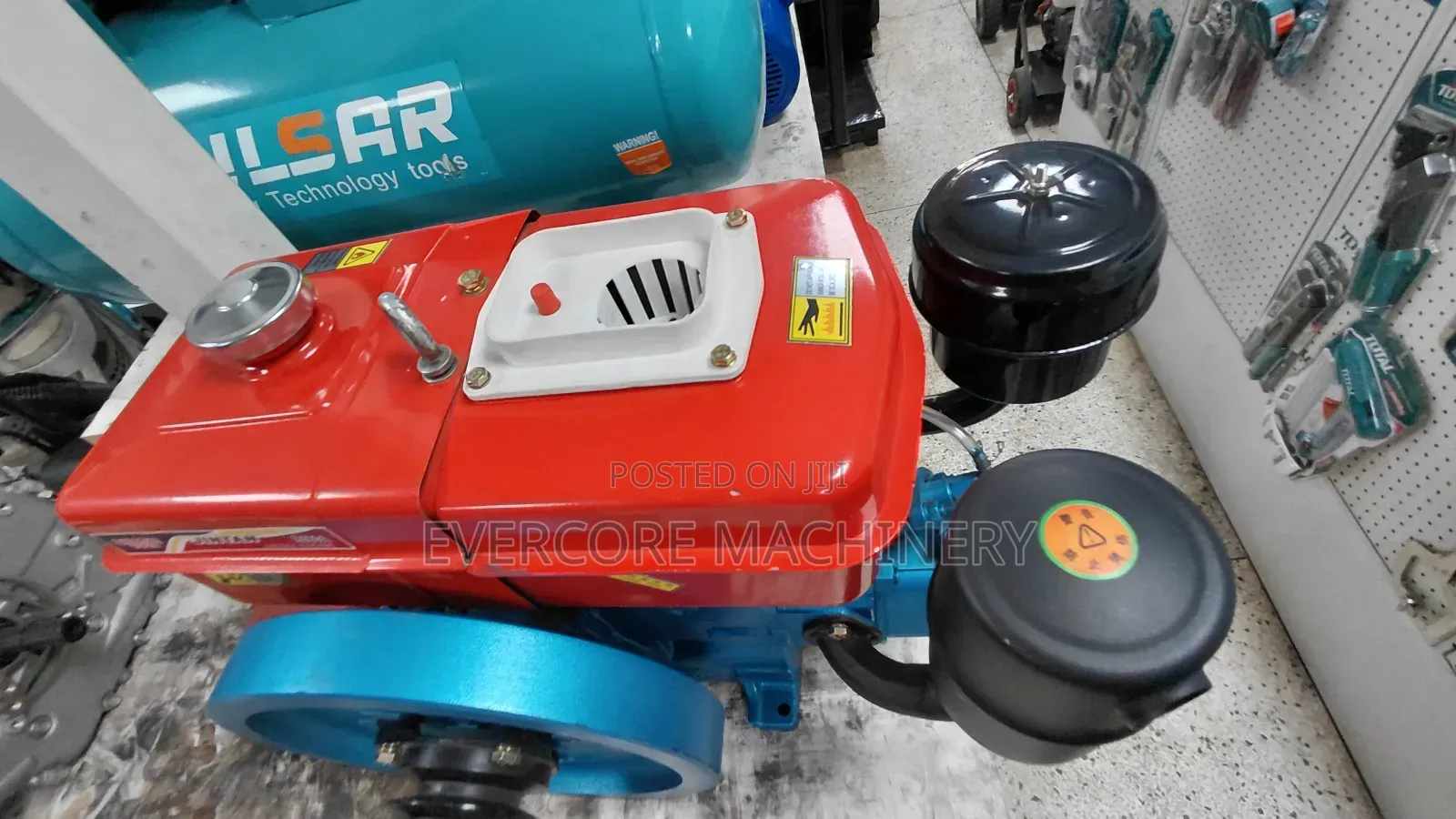 Jintan 10hp Water-Cooled Diesel Engine Manual Start.
