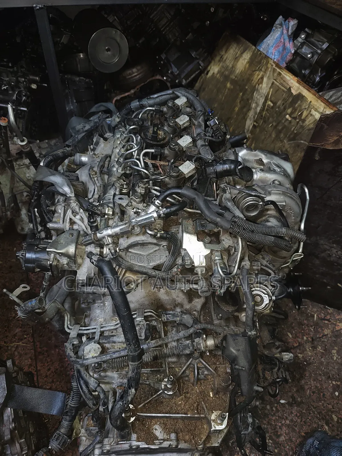 Mazda Cx-5 Complete Engine With Gearbox