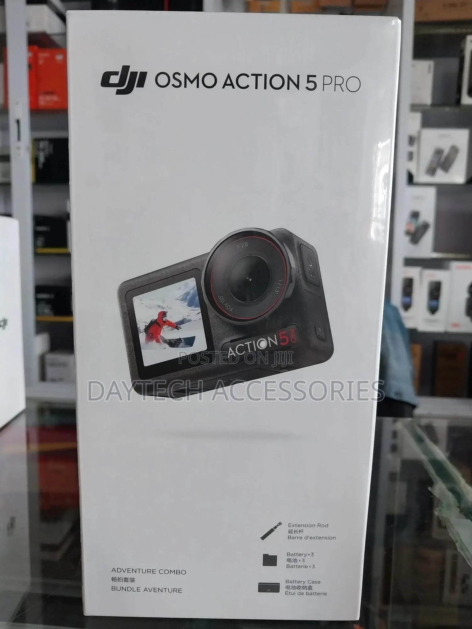 Dji Osmo Action 5 Pro Adventure Combo Action Camera - Black Dji-Za500