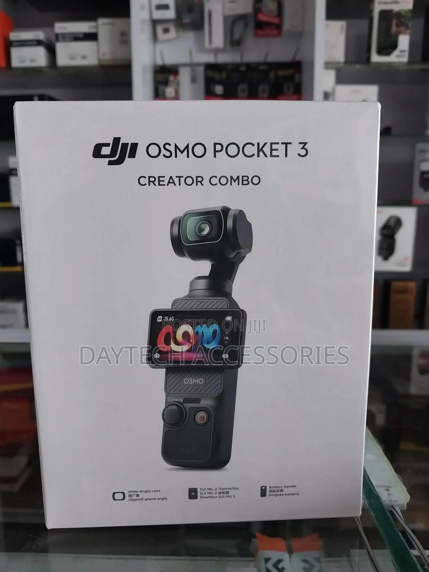 The Dji Osmo Pocket 3 Creator Combo Compact, Handheld Gimbal Camera