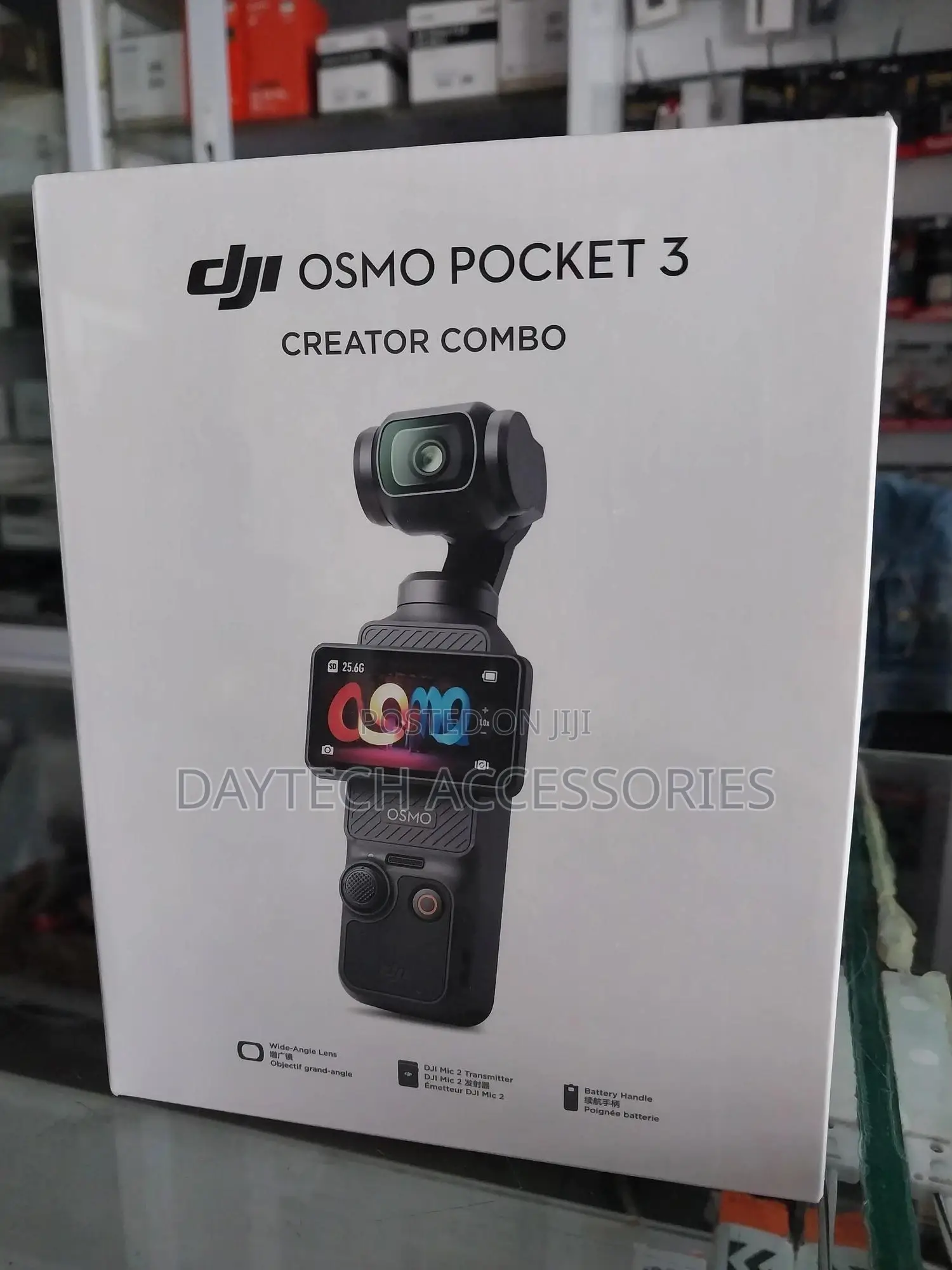 The Dji Osmo Pocket 3 Creator Combo Compact, Handheld Gimbal Camera