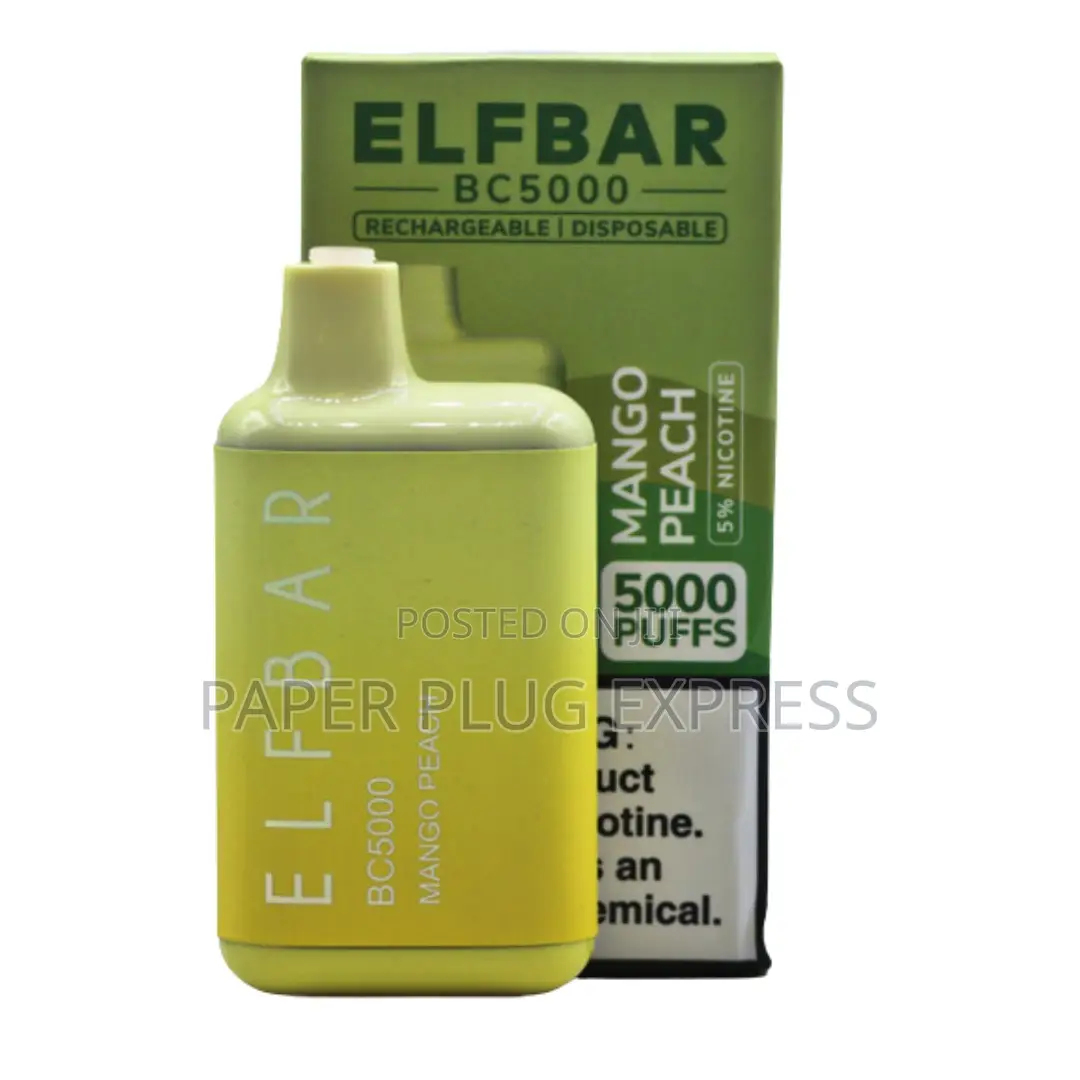 Elf Bar Bc5000 Disposable Nic Vape - 5000 Puffs