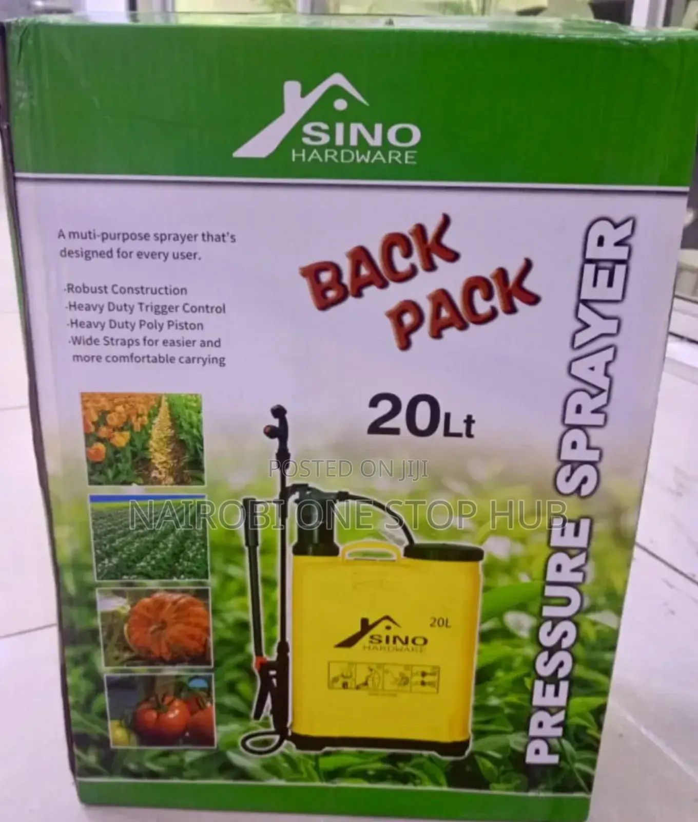 Sino Knapsack Backpack Pressure Sprayer
