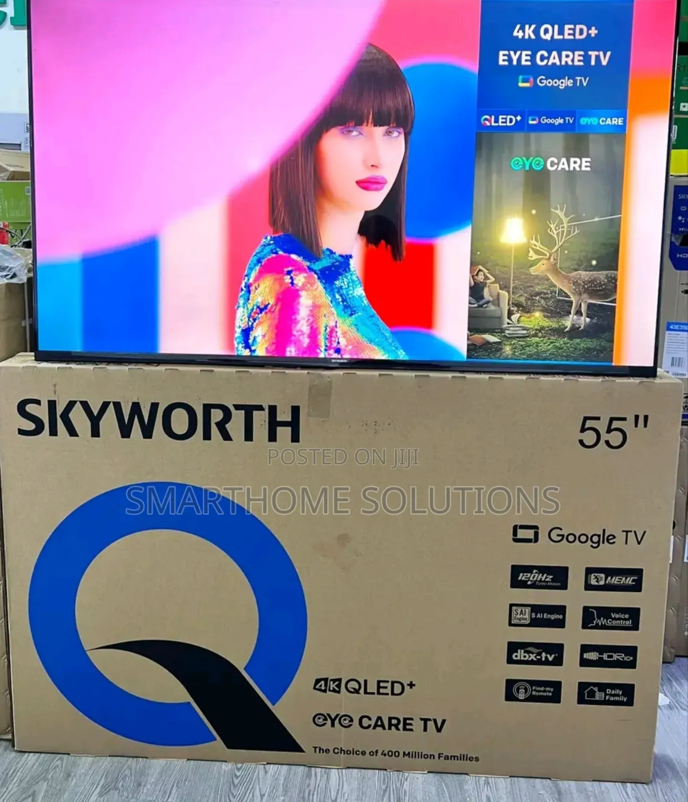 Skyworth 55 Inch Qled Smart Tv Frameless