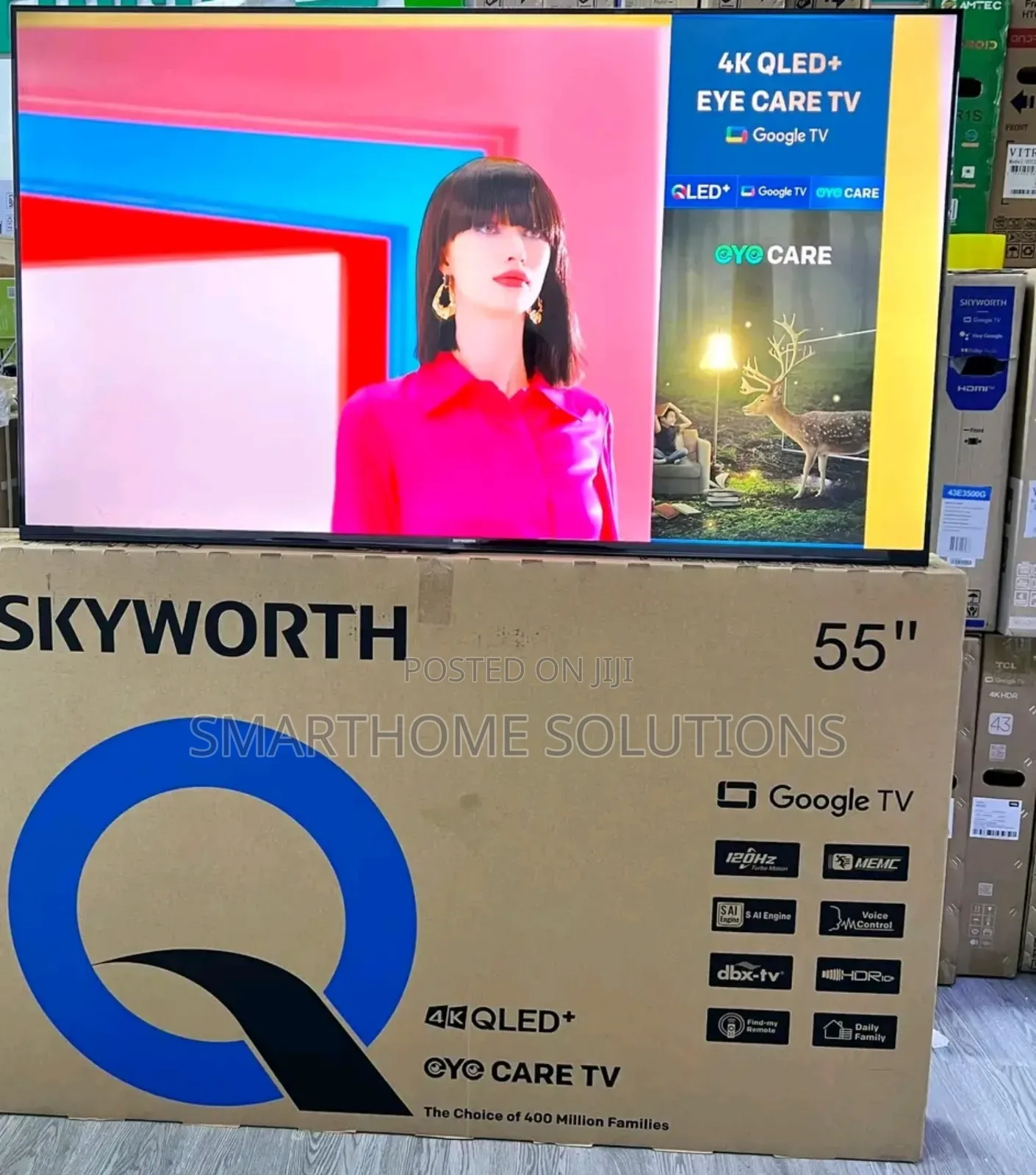 Television Skyworth 55 Inch Qled Google Tv