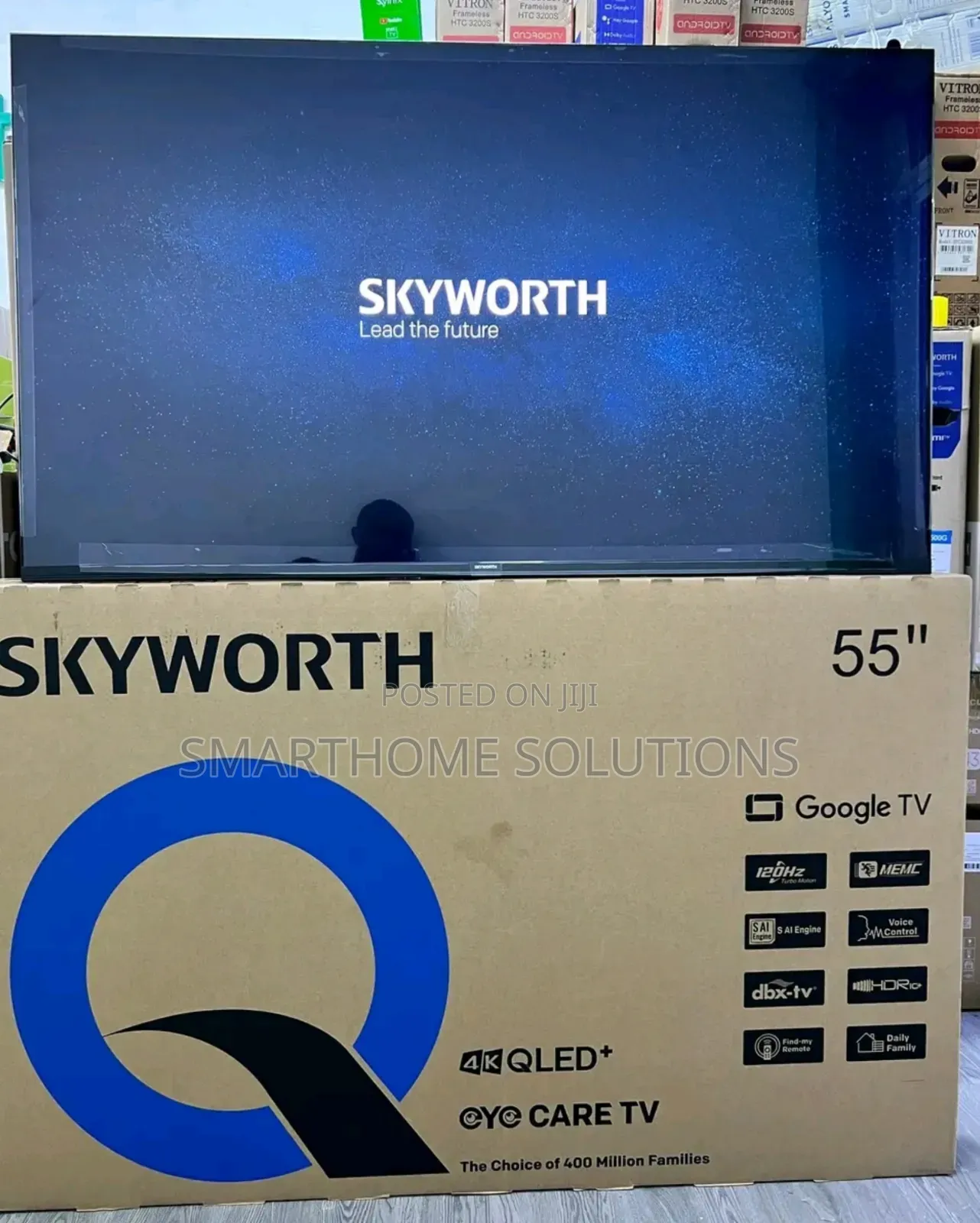 Television Skyworth 55 Inch Qled Google Tv