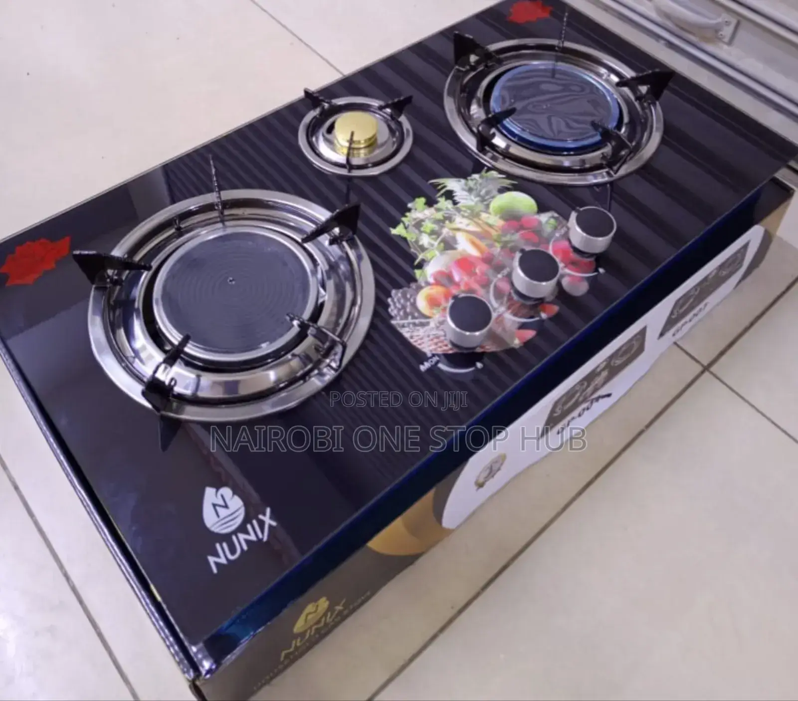 Nunix 3 Burner Infrared Gp004