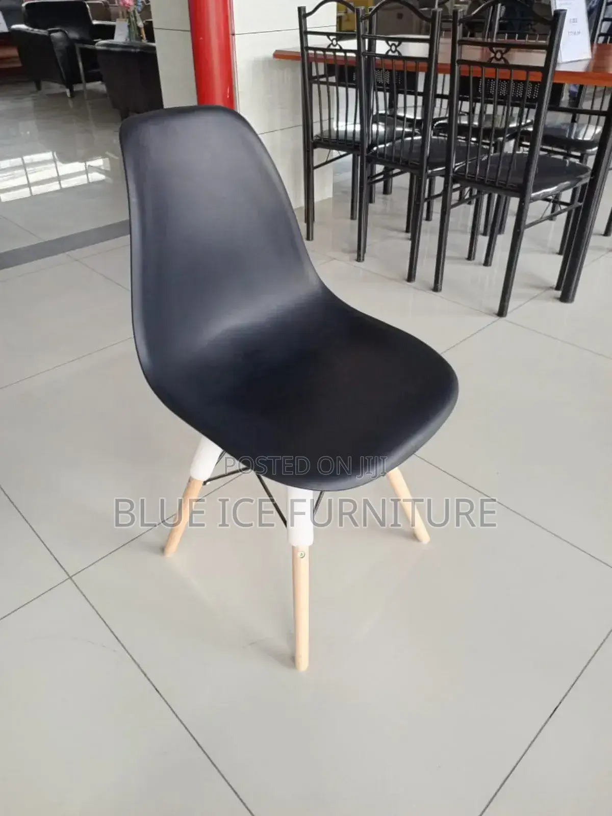 All Black Eames Chair