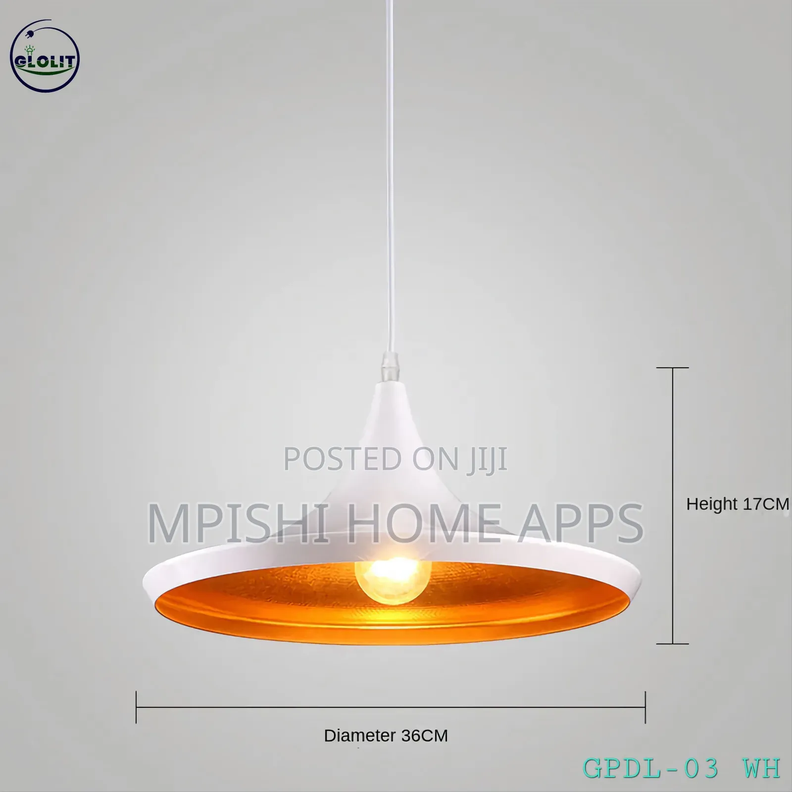 Modern Pendant Light White