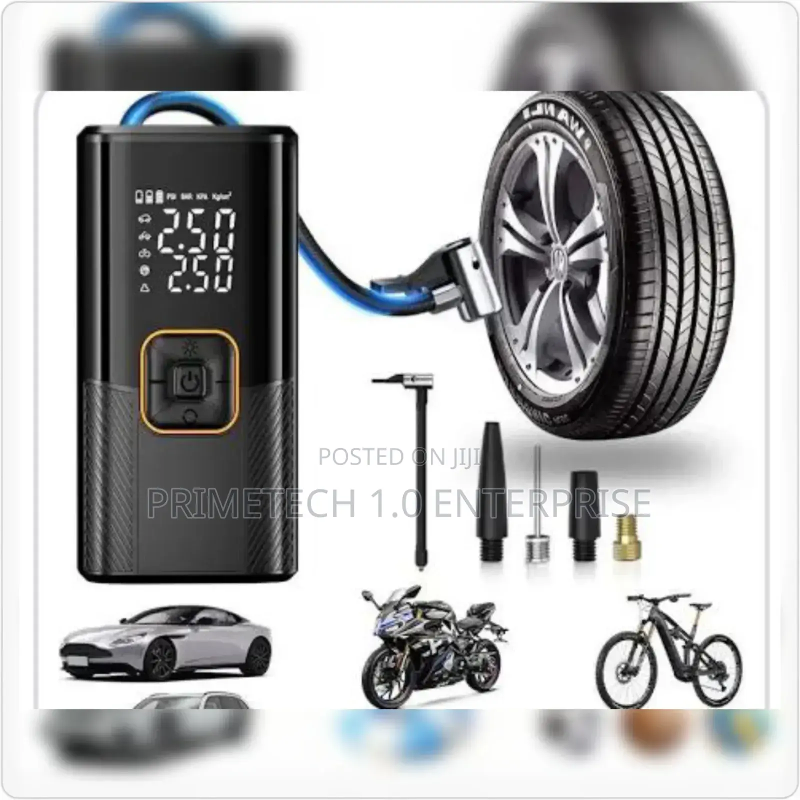 Digital Tyre Air Compressor