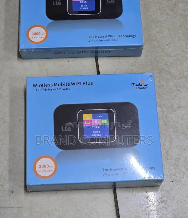 4g Wireless Mf68e Mobile Wifi Routers Portable 3000mah Battery