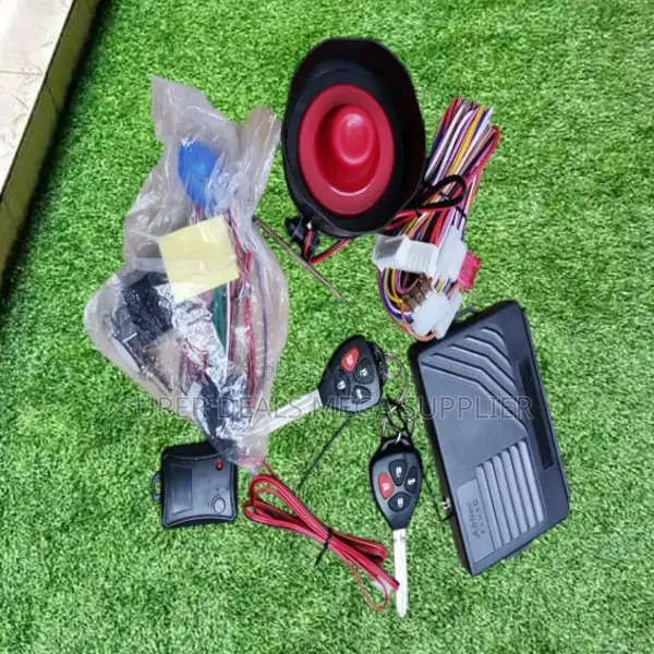 Advanced Anti- Theft Car Alarm System With Flip Key Remotes
