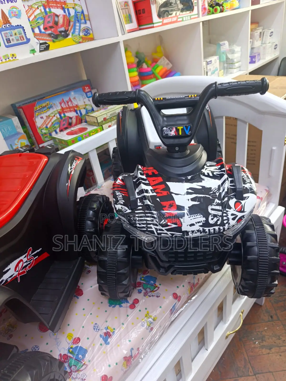 Rechargeable Electric Ride-on Car – 4 Wheel for Kids