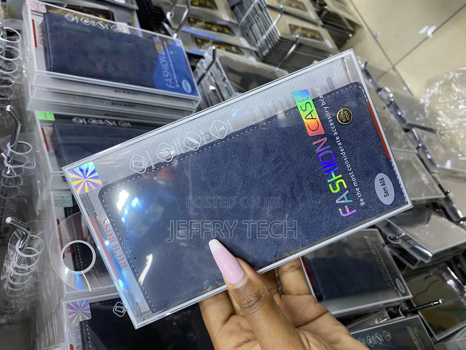 Piccas Samsung Galaxy A06 Case Leather Wallet Book Flip