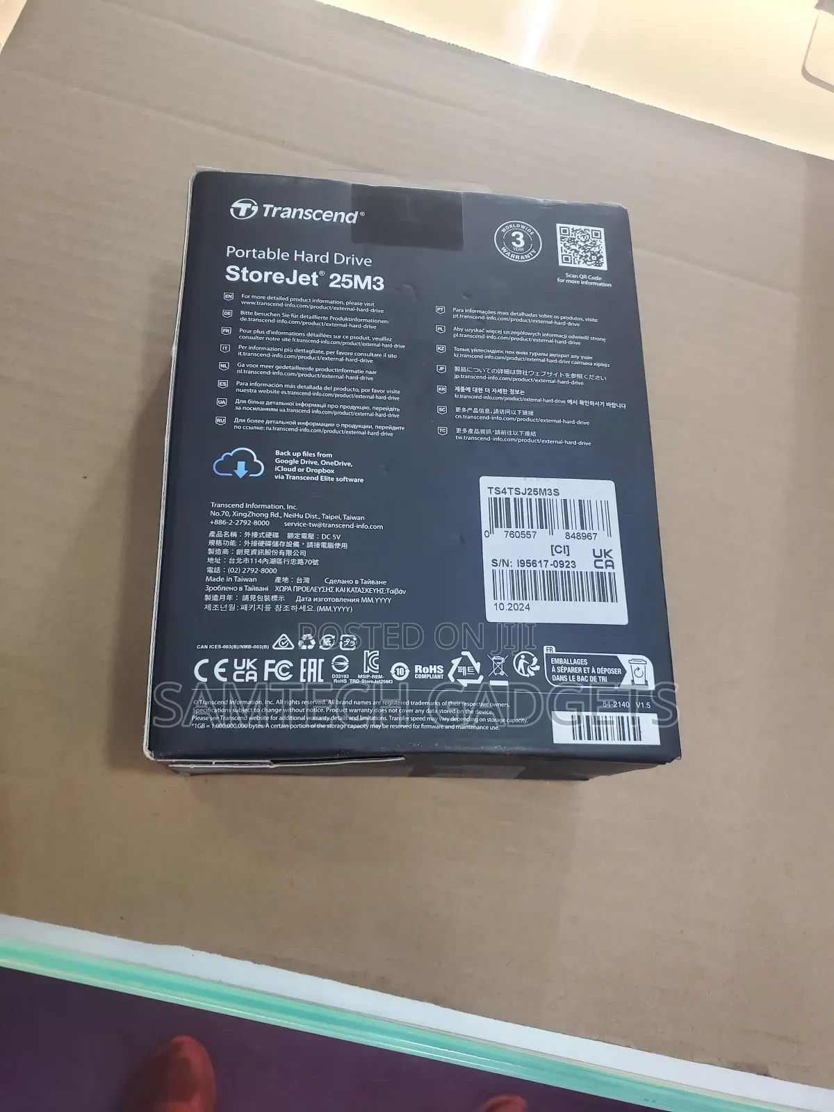 Transcend Big Boy Hard Disk 4 Terabyte