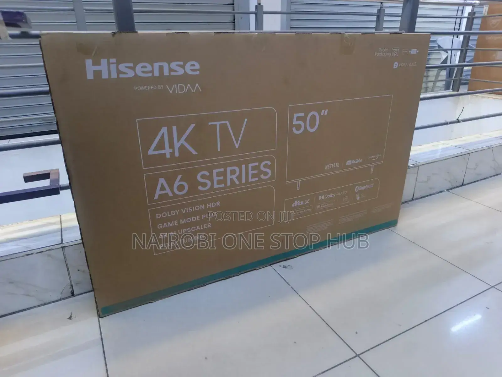 Hisense 50inch Uhd Smart Television With HDR