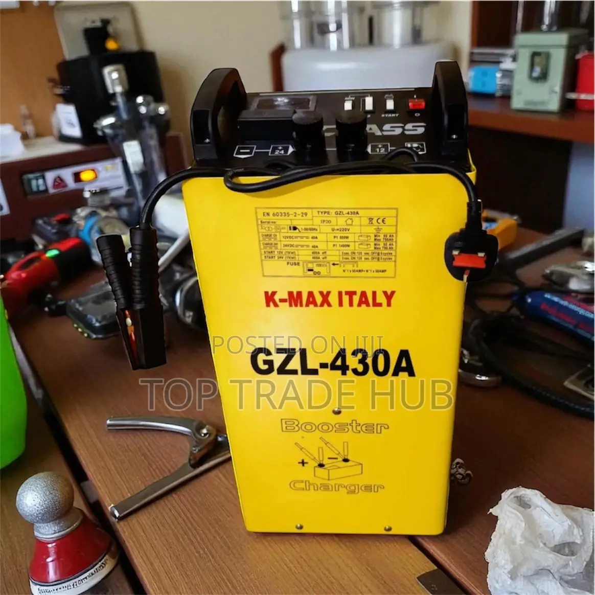 King Max Italy Battery Booster Charger 430a