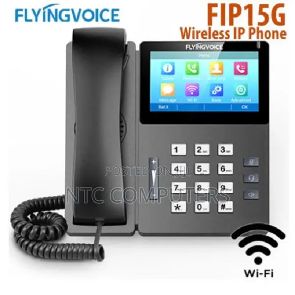 Flyingvoice Fip15gplus Enterprise Touch Screen Wireless Ip Phone