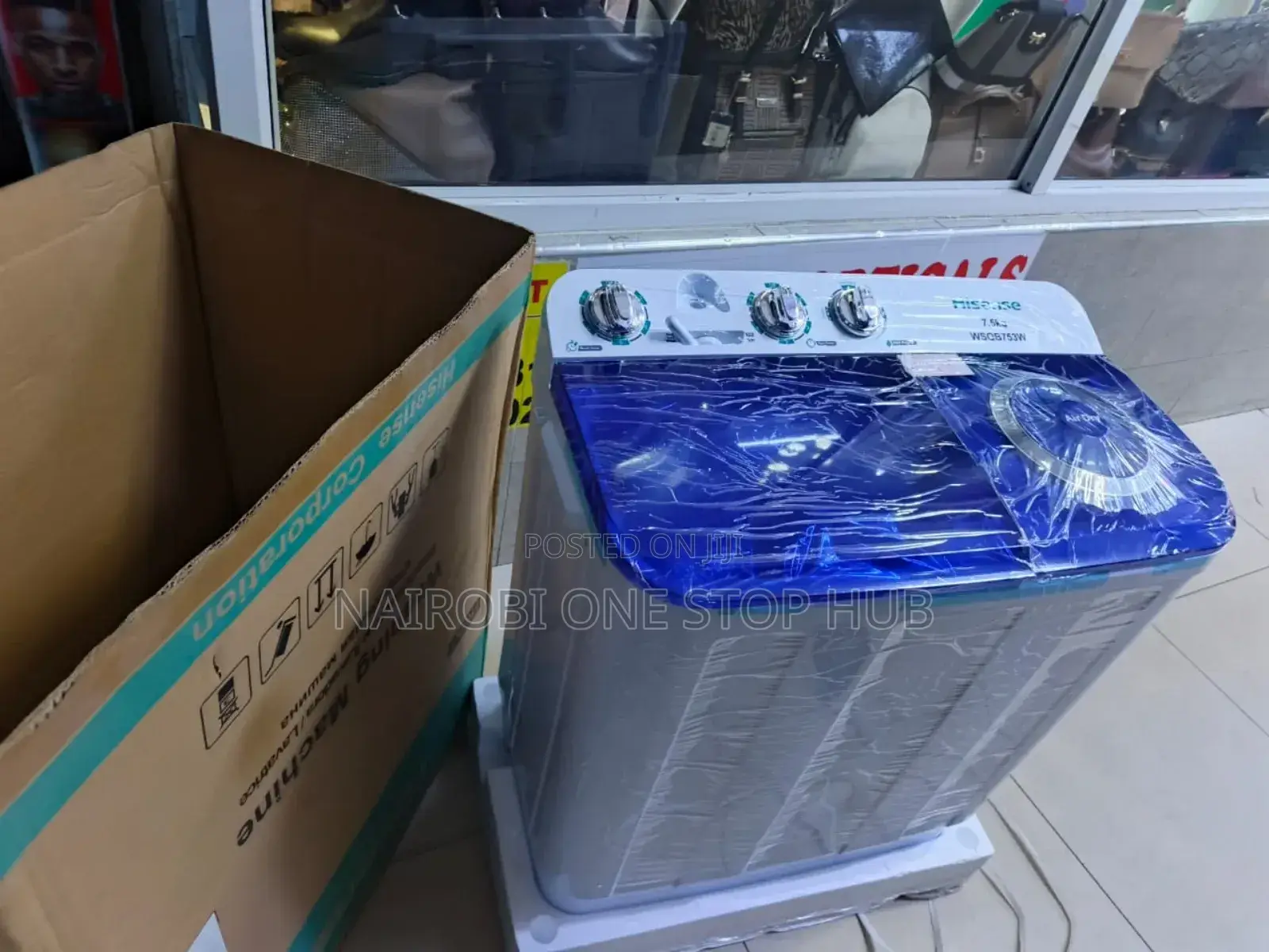 7.5kg Twin Tub Laundry Cleaner