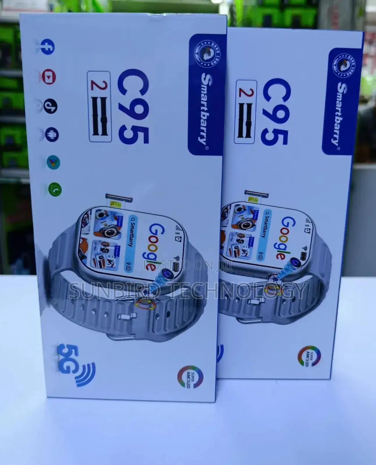Smartbarry C95(64gb+4gb) Android Whatsapp Smartwatch.